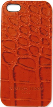 Чехол Giorgio Fedon 1919 для iPhone 5/5S Croco Orange